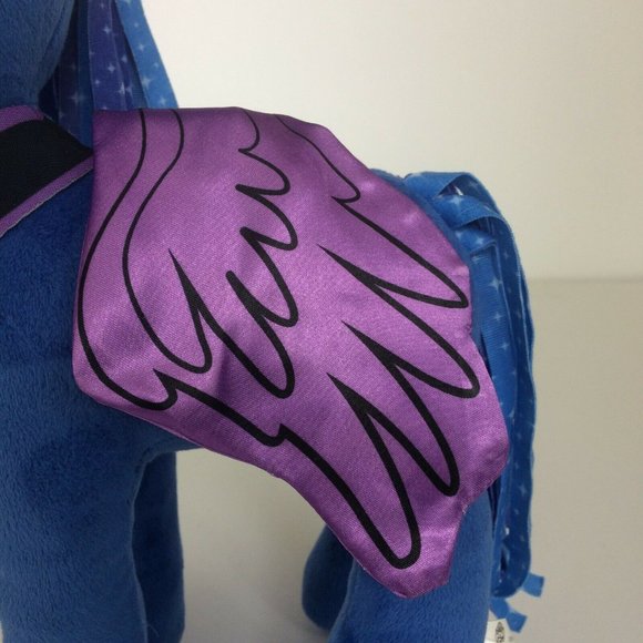 My Little Pony Princess Luna Unicorn Plush Friendship Is Magic 14" Wings Move - Picture 3 of 12